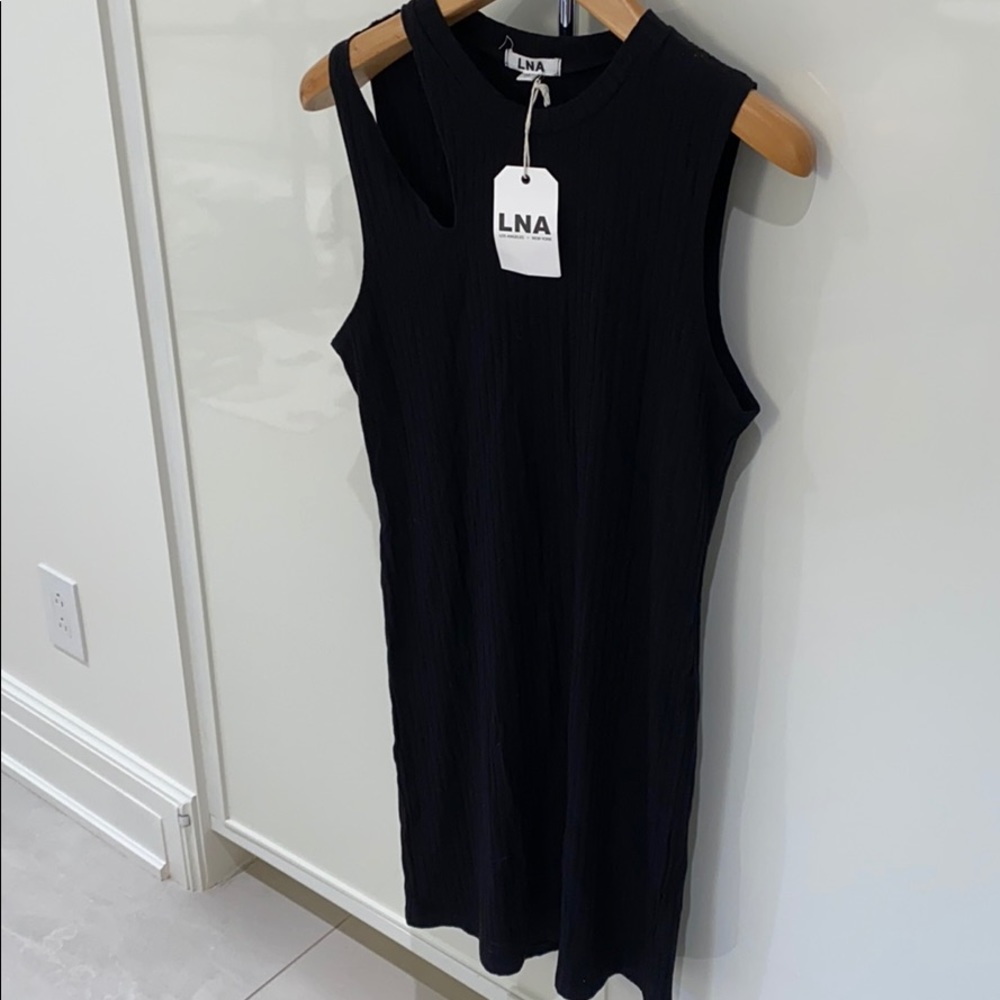 Black LNA dress